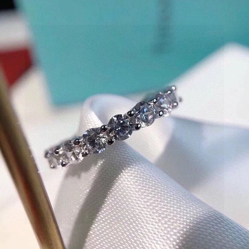 18K Tiffany Soleste Full Eternity Ring